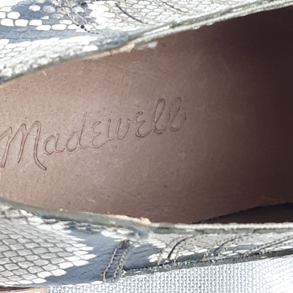 MADEWELL LOW CHELSEA BOOTS IN SNAKE EMBOSSED LEATHER - Picture 13 of 16